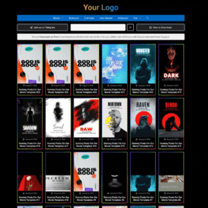 Movie Review Website Template