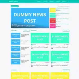 Simple News Website Template