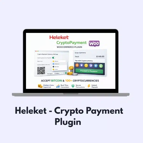 Heleket – Crypto Payments Plugin for WooCommerce